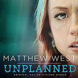 Download or print Matthew West Unplanned Sheet Music Printable PDF 6-page score for Film/TV / arranged Piano, Vocal & Guitar Chords (Right-Hand Melody) SKU: 412527