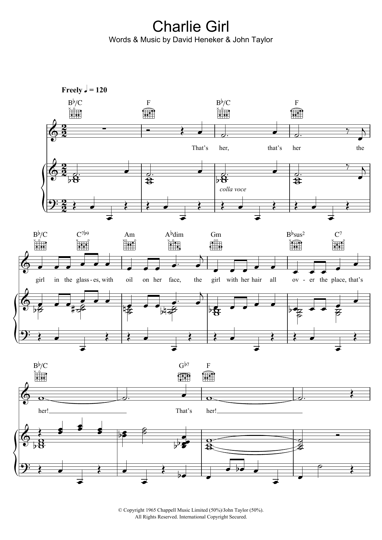 Max Bygraves Charlie Girl sheet music notes and chords. Download Printable PDF.