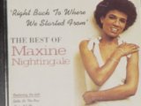 Download or print Maxine Nightingale Right Back Where We Started From Sheet Music Printable PDF 1-page score for Broadway / arranged Lead Sheet / Fake Book SKU: 194075
