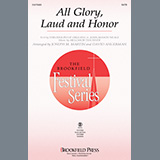 Download or print Melchior Teschner All Glory, Laud and Honor (arr. Joseph M. Martin and David Angerman) Sheet Music Printable PDF 8-page score for Sacred / arranged SATB Choir SKU: 1409784