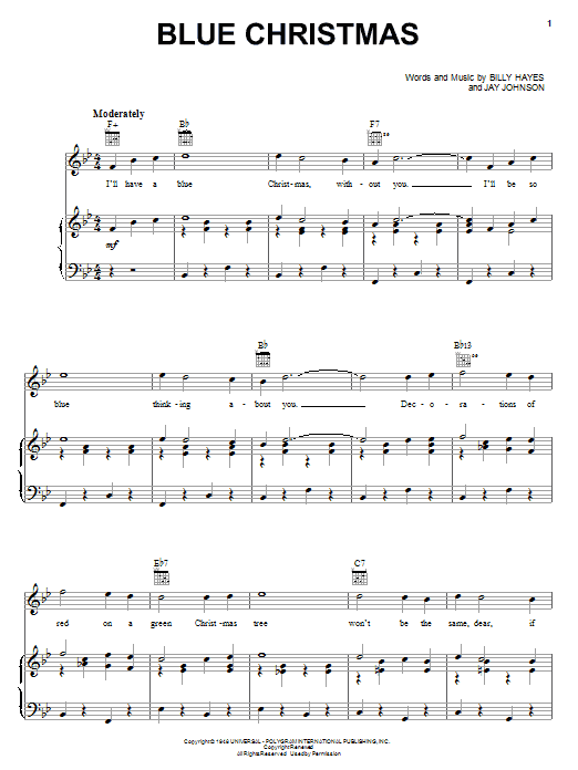 Melissa Etheridge Blue Christmas sheet music notes and chords. Download Printable PDF.