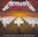 Download or print Metallica Master Of Puppets Sheet Music Printable PDF 9-page score for Rock / arranged Drums SKU: 113549.