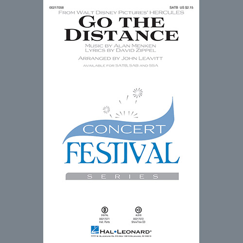 Go The Distance (arr. John Leavitt) cover image