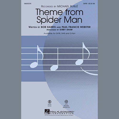 Michael Bublé Theme From Spider-Man (arr. Kirby Shaw) Profile Image
