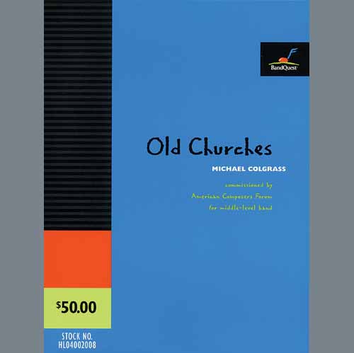 Michael Colgrass Old Churches - Eb Alto Saxophone 1 Profile Image