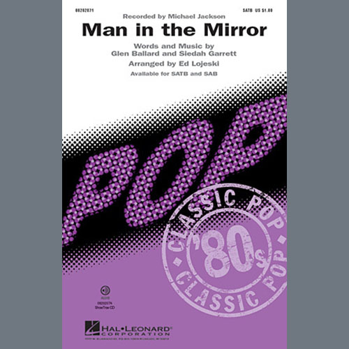 Michael Jackson Man In The Mirror (arr. Ed Lojeski) Profile Image