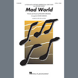 Download or print Michael Andrews Feat. Gary Jules Mad World (arr. Roger Emerson) Sheet Music Printable PDF 7-page score for Pop / arranged 2-Part Choir SKU: 1581223