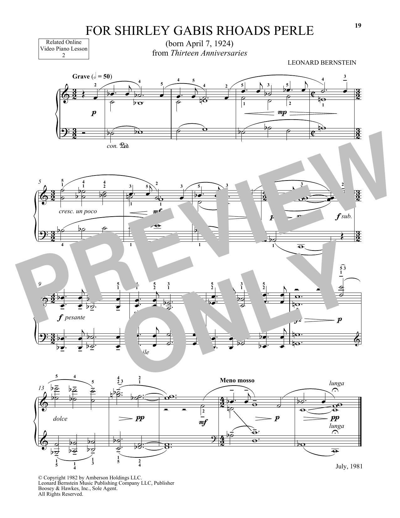 Learn to play Michael Mizrahi For Shirley Gabis Rhoads Perle sheet music for Piano Solo in minutes. Price: 6.9900$ Michael Mizrahi For Shirley Gabis Rhoads Perle sheet music notes and chords arranged for Piano Solo