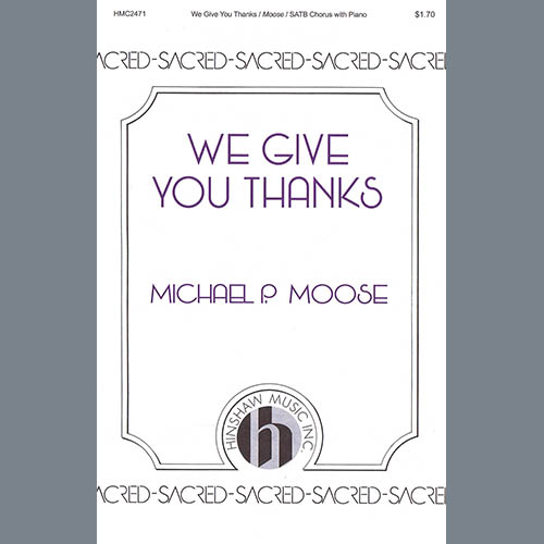 Michael P. Moose Download Printable PDF Score Easily Download Michael P. Moose Printable PDF piano music notes, guitar tabs for SATB Choir. Transpose or transcribe this score in no time - Learn how to play song progression.