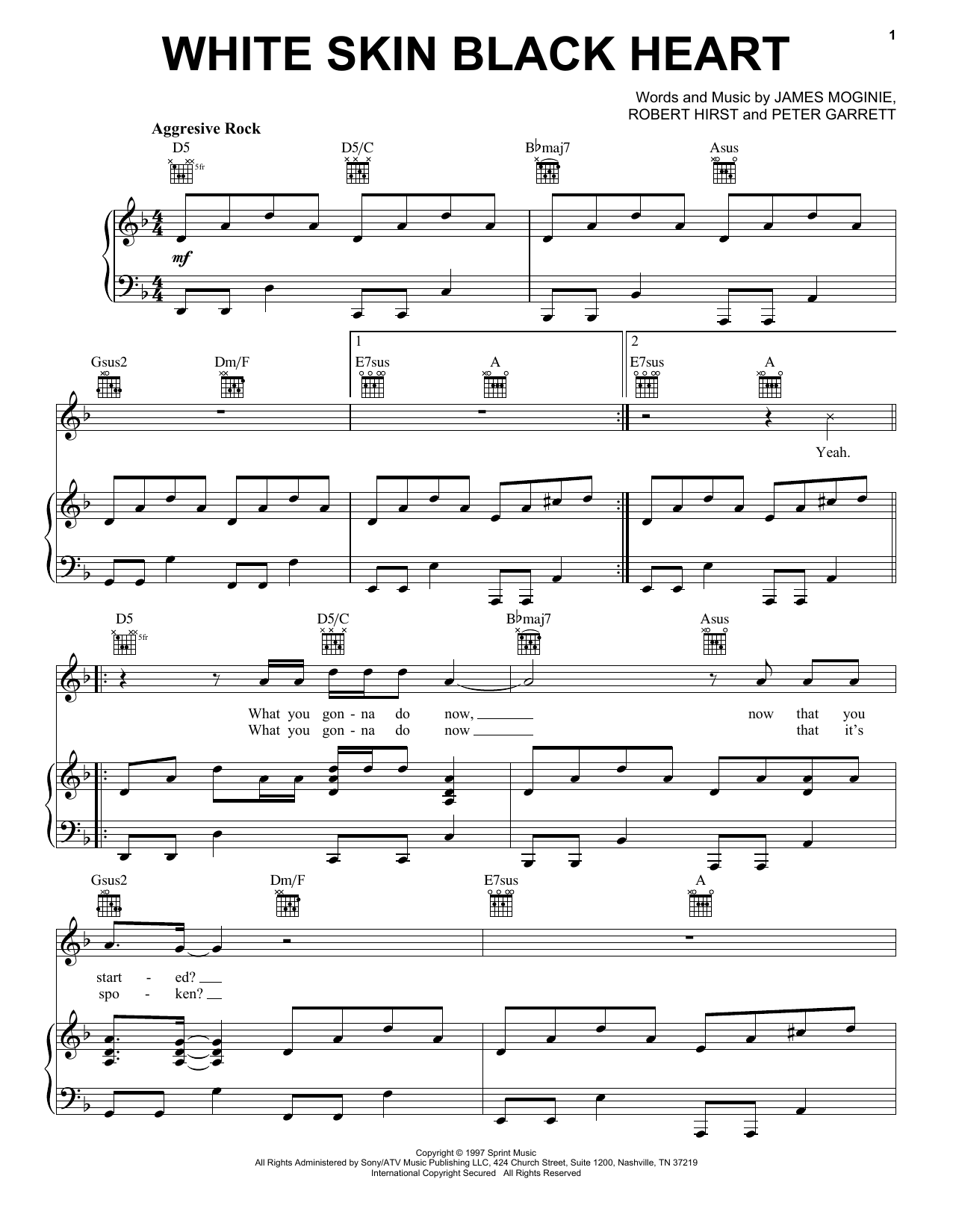 Learn to play Midnight Oil White Skin Black Heart sheet music for Piano, Vocal & Guitar Chords (Right-Hand Melody) in minutes. Price: 7.8900$ Midnight Oil White Skin Black Heart sheet music notes and chords arranged for Piano, Vocal & Guitar Chords (Right-Hand Melody)