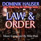 Download or print Mike Post Law And Order Sheet Music Printable PDF 2-page score for Film/TV / arranged Very Easy Piano SKU: 445727