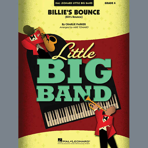 Mike Tomaro Billie's Bounce - Eb Solo Sheet Profile Image