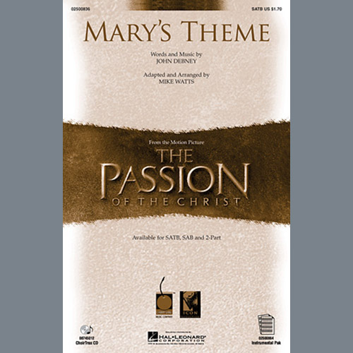 John Debney Mary's Theme (arr. Mike Watts) Profile Image