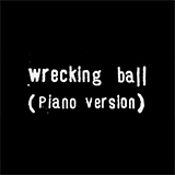Download or print Miley Cyrus Wrecking Ball (Solo Piano Version) (arr. Stephan Moccio) Sheet Music Printable PDF 4-page score for Pop / arranged Piano Solo SKU: 482093