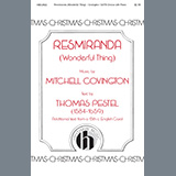 Download or print Mitchell Covington Res Miranda (Wonderful Thing) Sheet Music Printable PDF 11-page score for Christmas / arranged SATB Choir SKU: 460066