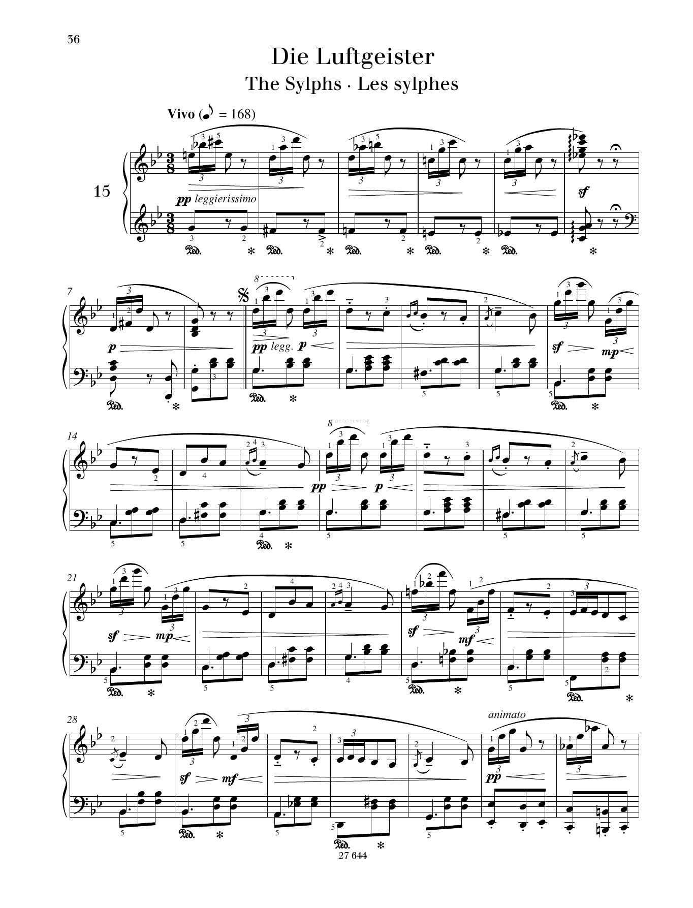 Learn to play Monika Twelsiek The Sylphs sheet music for Piano Solo in minutes. Price: 6.9900$ Monika Twelsiek The Sylphs sheet music notes and chords arranged for Piano Solo