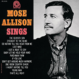Download or print Mose Allison Young Man Blues Sheet Music Printable PDF 4-page score for Jazz / arranged Piano & Vocal SKU: 159617