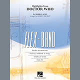 Download or print Murray Gold Highlights from Doctor Who (arr. Robert Buckley) - Conductor Score (Full Score) Sheet Music Printable PDF 32-page score for Concert / arranged Concert Band: Flex-Band SKU: 414309