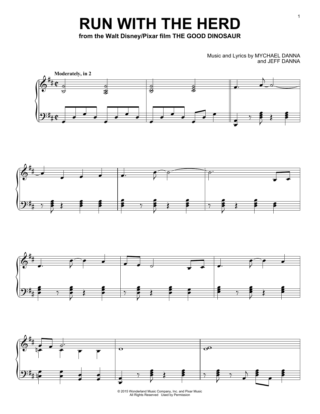 Learn to play Mychael & Jeff Danna Run With The Herd sheet music for Piano Solo in minutes. Mychael & Jeff Danna Run With The Herd sheet music notes and chords. Download Printable PDF.