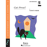 Download or print Nancy Faber Cat Prowl Sheet Music Printable PDF 2-page score for Children / arranged Piano Adventures SKU: 356975