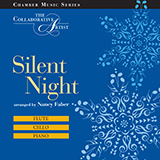 Download or print Nancy Faber Silent Night (for Flute, Cello, Piano) Sheet Music Printable PDF 12-page score for Christmas / arranged Piano Adventures SKU: 533203