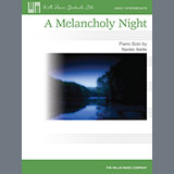 Download or print Naoko Ikeda A Melancholy Night Sheet Music Printable PDF 3-page score for Pop / arranged Educational Piano SKU: 86821