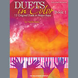 Download or print Naoko Ikeda Amethyst Stars Sheet Music Printable PDF 3-page score for Pop / arranged Piano Duet SKU: 81738