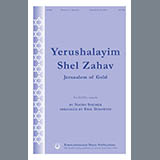 Download or print Naomi Shemer Y'rushalayim Shel Zahav (Jerusalem Of Gold) (arr. Eric Dinowitz) Sheet Music Printable PDF 19-page score for A Cappella / arranged SSATB Choir SKU: 485888