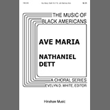 Download or print Nathaniel Dett Ave Maria Sheet Music Printable PDF 6-page score for Classical / arranged SATB Choir SKU: 458038