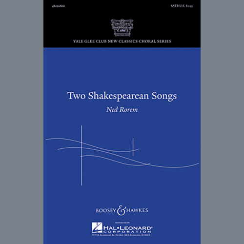 Ned Rorem Two Shakespearean Songs Profile Image