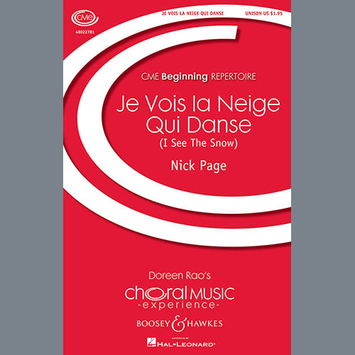 Nick Page Je Vois La Neige Qui Danse Profile Image