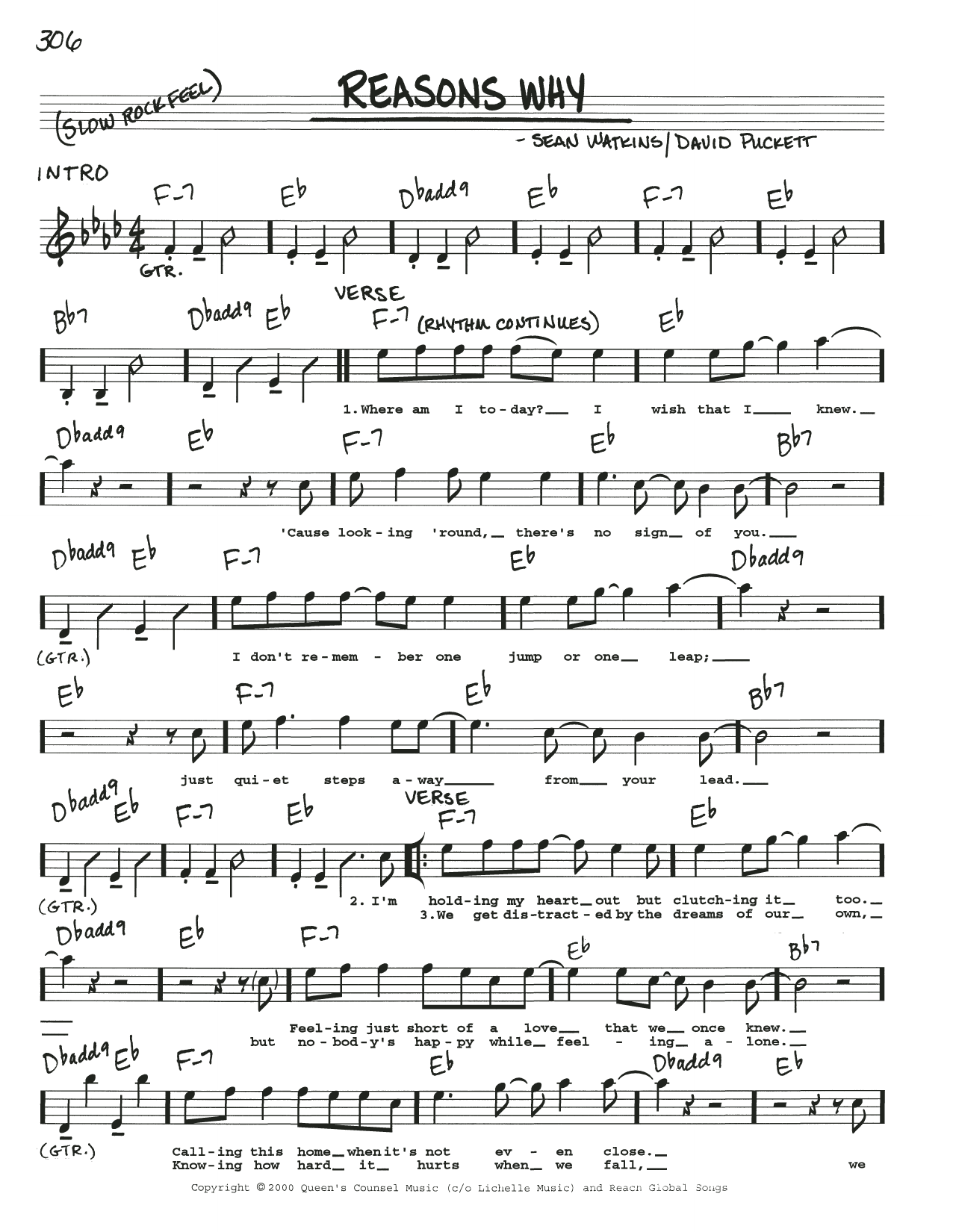 Nickel Creek Reasons Why sheet music notes and chords. Download Printable PDF.