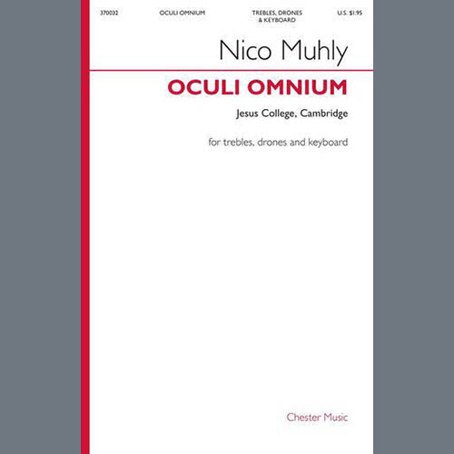 Nico Muhly Oculi Omnium (Jesus College) Profile Image