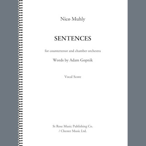 Nico Muhly Sentences Profile Image