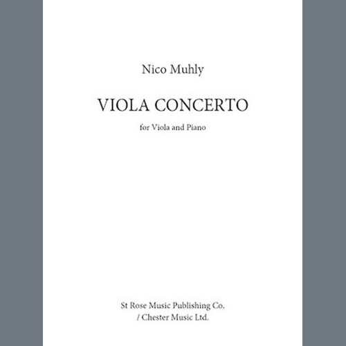 Nico Muhly Viola Concerto (Viola and Piano Reduction) Profile Image