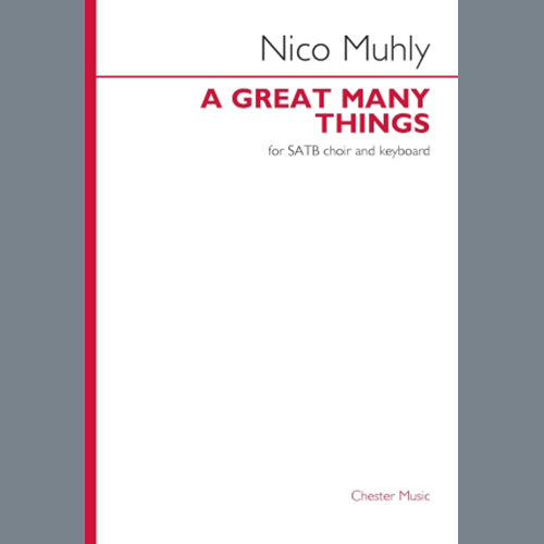 Nico Muhly Download Printable PDF Score Easily Download Nico Muhly Printable PDF piano music notes, guitar tabs for SATB Choir. Transpose or transcribe this score in no time - Learn how to play song progression.