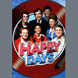 Download or print Norman Gimbel Happy Days Sheet Music Printable PDF 1-page score for Film/TV / arranged Lead Sheet / Fake Book SKU: 195761