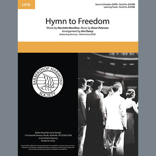 Oscar Peterson Hymn to Freedom (arr. Jim Clancy) Profile Image