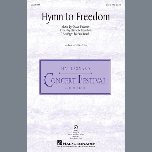 Oscar Peterson Hymn To Freedom (arr. Paul Read) Profile Image