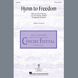 Download or print Oscar Peterson Hymn To Freedom (arr. Paul Read) Sheet Music Printable PDF 10-page score for Gospel / arranged SATB Choir SKU: 185892