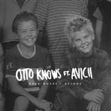 Download or print Otto Knows Back Where I Belong (feat. Avicii) Sheet Music Printable PDF 5-page score for Pop / arranged Piano, Vocal & Guitar (Right-Hand Melody) SKU: 123522.