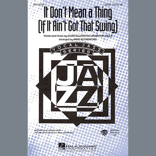 It Don't Mean A Thing (If It Ain't Got That Swing) (arr. Paris Rutherford) cover image