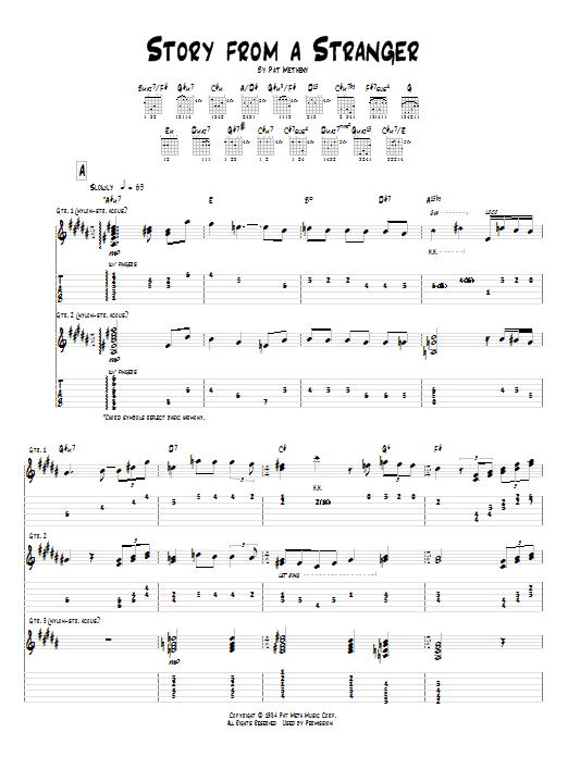 Learn to play Pat Metheny Story From A Stranger sheet music for Real Book – Melody & Chords in minutes. Pat Metheny Story From A Stranger sheet music notes and chords. Download Printable PDF.