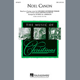 Download or print Patrick Liebergen Noel Canon Sheet Music Printable PDF 3-page score for Christmas / arranged SAB Choir SKU: 153763