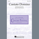 Download or print Patti Drennan Cantate Domino Sheet Music Printable PDF 10-page score for Latin / arranged SATB Choir SKU: 88114