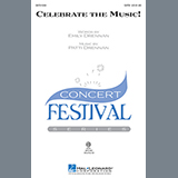 Download or print Patti Drennan Celebrate The Music! Sheet Music Printable PDF 10-page score for Concert / arranged SATB Choir SKU: 289861