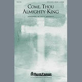 Download or print Patti Drennan Come, Thou Almighty King Sheet Music Printable PDF 5-page score for Concert / arranged SATB Choir SKU: 289676