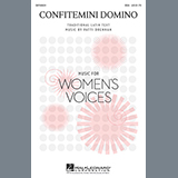 Download or print Patti Drennan Confitemini Domino Sheet Music Printable PDF 7-page score for Latin / arranged SSA Choir SKU: 97396