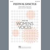 Download or print Patti Drennan Festival Sanctus Sheet Music Printable PDF 11-page score for Concert / arranged SSA Choir SKU: 96667