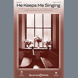 Download or print Luther B. Bridgers He Keeps Me Singing (arr. Patti Drennan) Sheet Music Printable PDF 10-page score for Gospel / arranged SATB Choir SKU: 159556